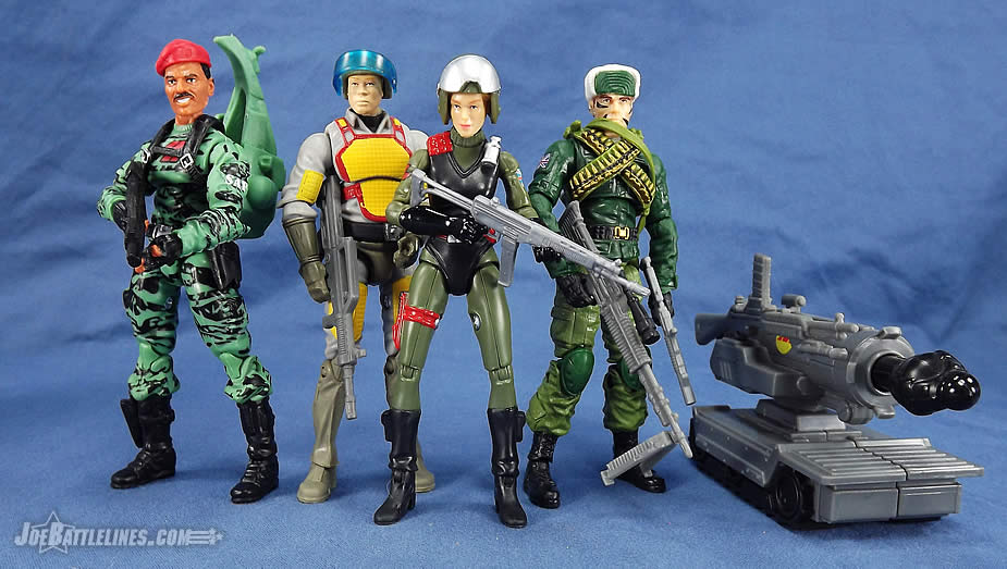 G.I. Joe FSS 4 Z-Force Jammer and Action Force