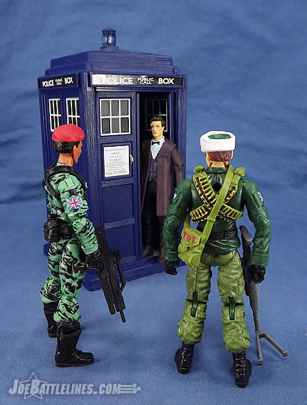 G.I. Joe FSS 4 Z-Force Jammer meets the Doctor