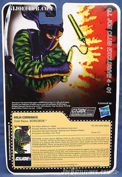 G.I. Joe FSS 4 Nunchuk