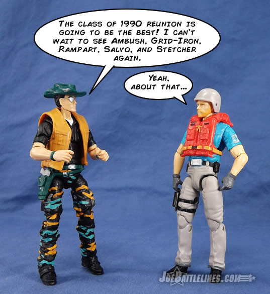 G.I. Joe Club FSS 4 Pathfinder and Topside