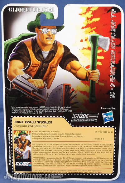 G.I. Joe Club FSS 4 Pathfinder
