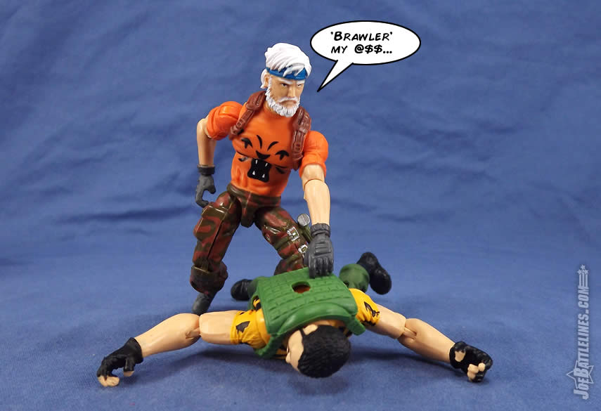 G.I. Joe FSS 4 Tiger Force Outback vs Big Brawler