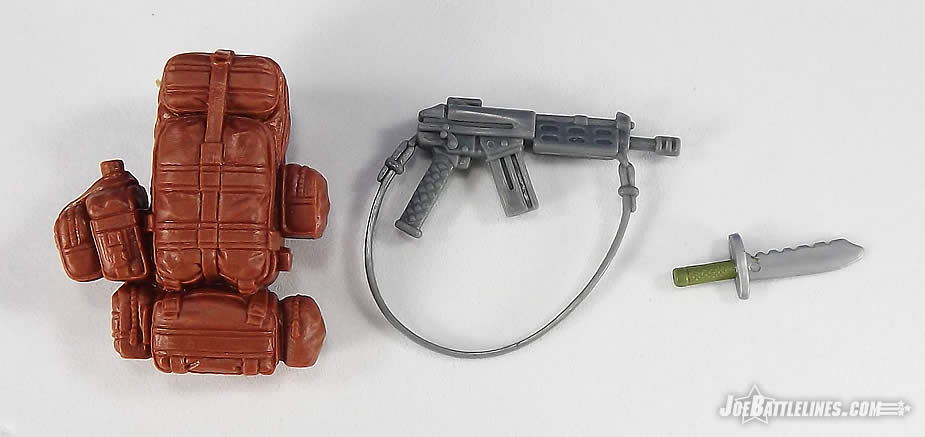 G.I. Joe FSS 4 Tiger Force Outback accessories