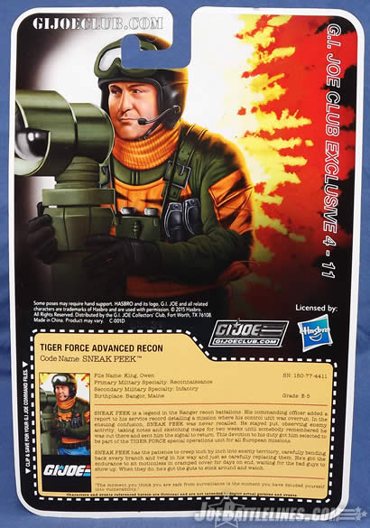 G.I. Joe FSS 4 Tiger Force Sneak Peek
