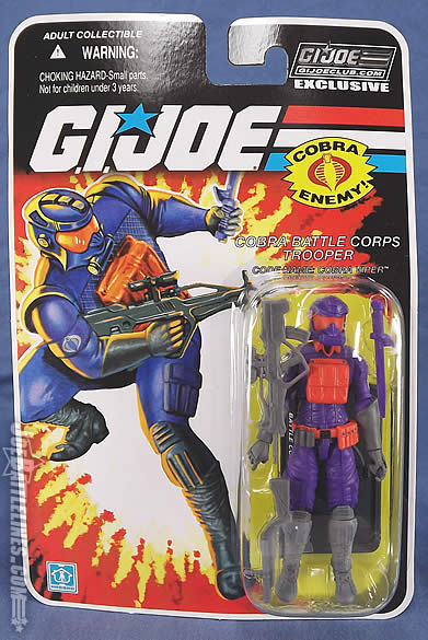 G.I. Joe FSS 5 Battle Corps Cobra Viper card front