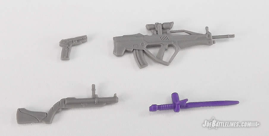 G.I. Joe FSS 5 Battle Corps Cobra Viper weapons