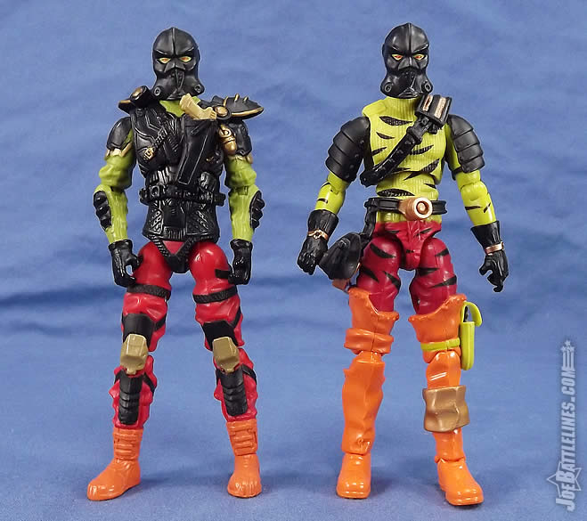 G.I. Joe FSS 5 Darklon comparison Joe Con 2012