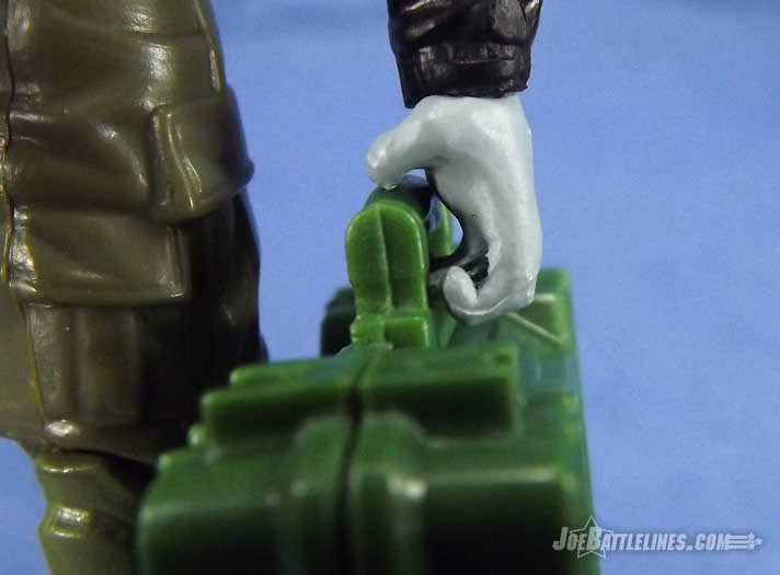G.I. Joe FSS 5 General Flagg briefcase hand