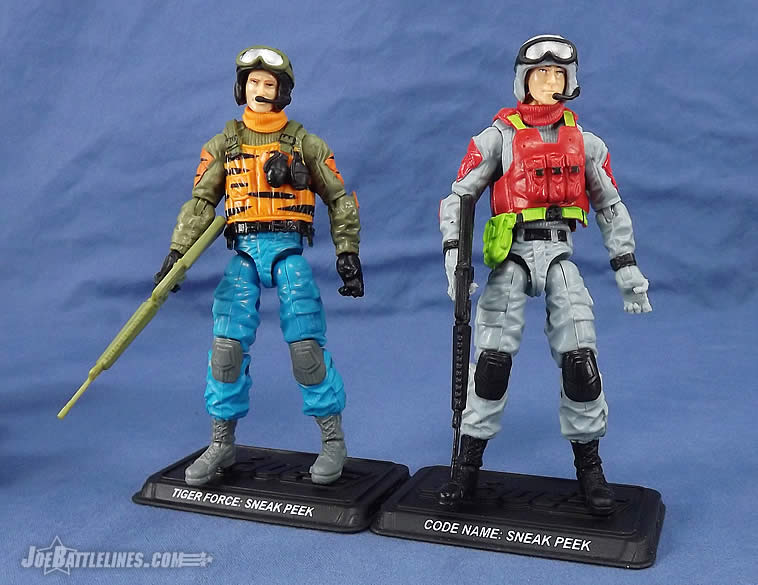 G.I. Joe FSS 5 Sneak Peek Tiger Force comparison