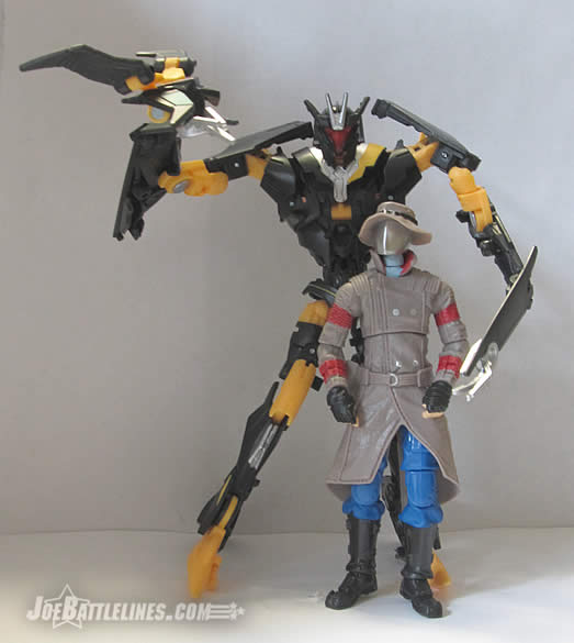 G.I. Joe vs Transformers Old Snake & Stealth BAT