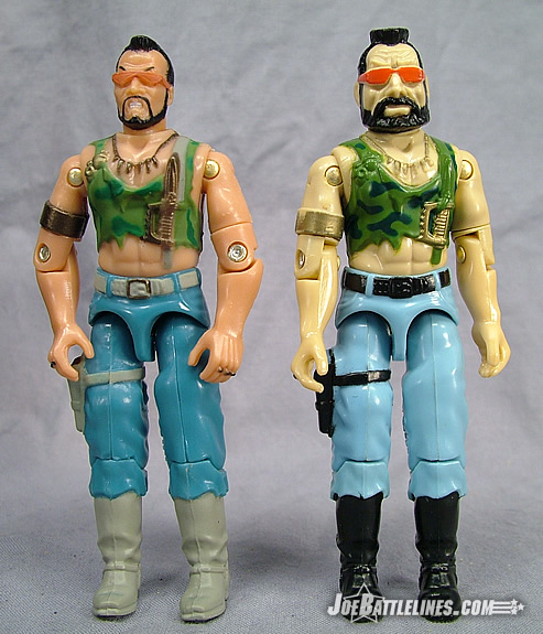 RAH & comic pack Ripper comparison