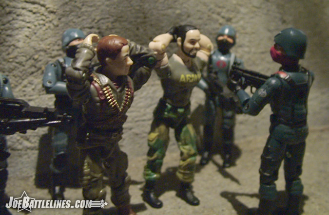 Cobra Night Watch with prisoners
