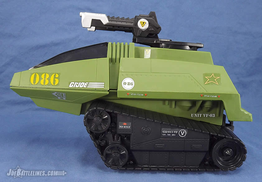 SDCC 2015 Crimson Strike G.I. Joe Chimera HISS tank