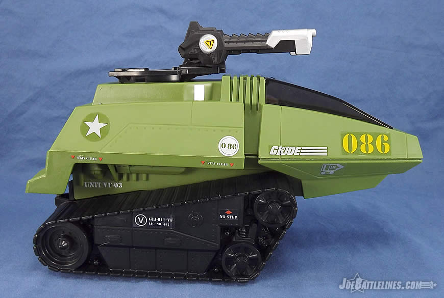 SDCC 2015 Crimson Strike G.I. Joe Chimera HISS tank