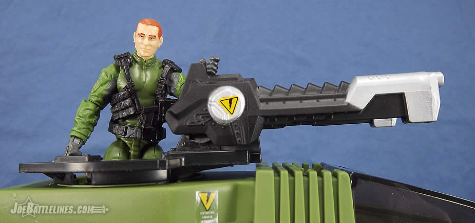 SDCC 2015 Crimson Strike G.I. Joe Chimera HISS tank