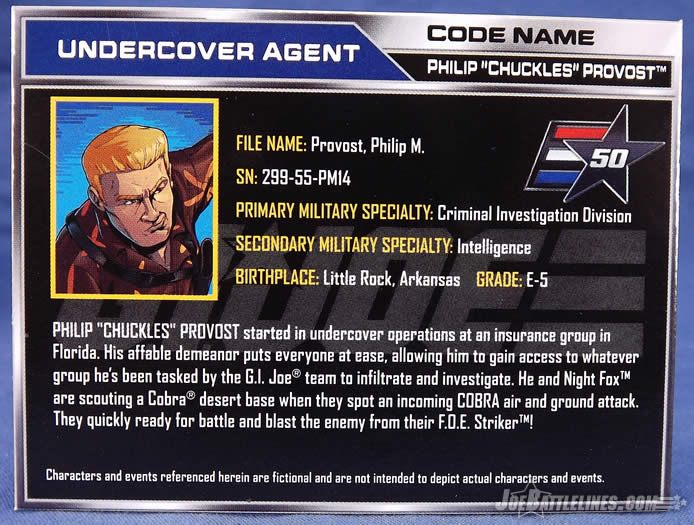 G.I. Joe 50th Anniversary Desert Duel Chuckles