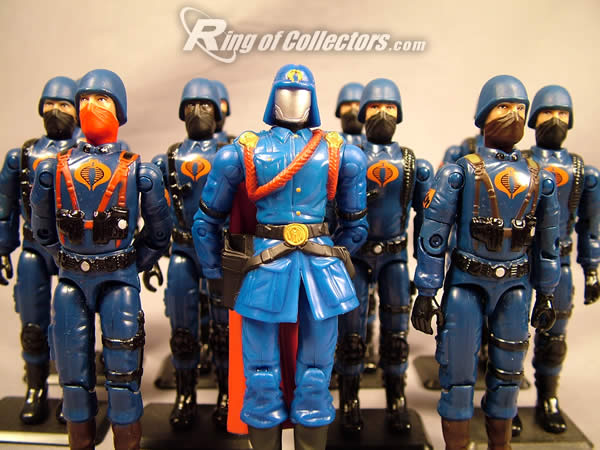 Cobra Commander with the troops