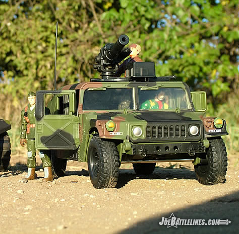 Jungle Strike Humvee with Clutch and Hawk