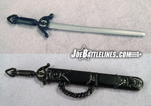 Tiger Claw sword and scabbard